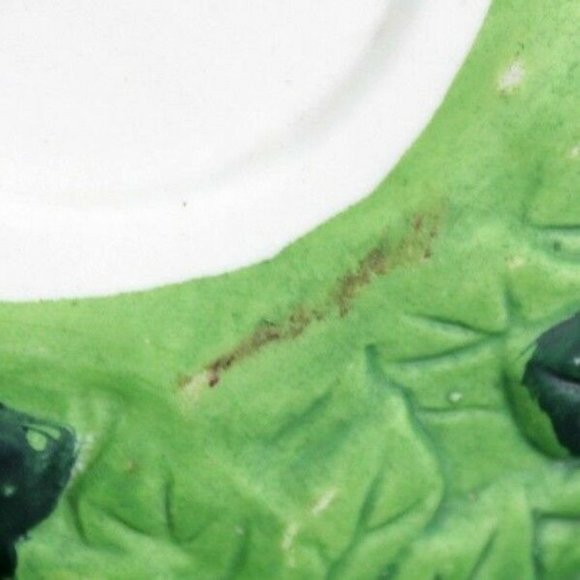 Transfar Intl Corp Ceramic Poinsettia Christmas Holiday Basket - Picture 8 of 9